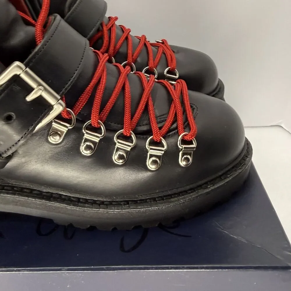Polo Ralph Lauren Boots Mens 9 B Olympics Team USA Vibram Soles Aleigh Black